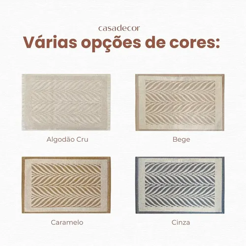 Tapetes E Passadeira 3 Peças Em Tear Para Cozinha Axia Luxo