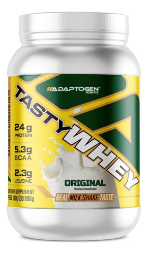 Tasty whey 3w adaptogen 912g proteina do soro de leite sabor