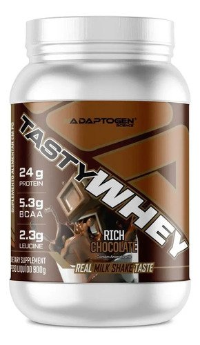 Tasty whey 3w gourmet adaptogen 900g chocolate suico