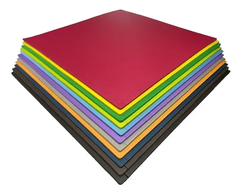 Tatame Tapete Eva 100x100x1cm 1x1 Metro 10mm