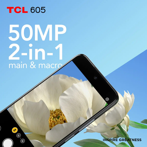 Tcl Smartphone 605 4g, Octa Core, 256gb 14gb Ram (4+10), 6.7 Hd+ 90hz, Nfc, Dual Sim, 50mp
