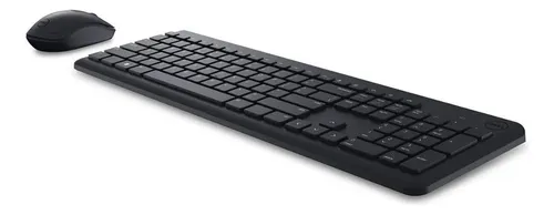 Teclado E Mouse Sem Fio Dell Km3322w Usb Abnt2 Preto