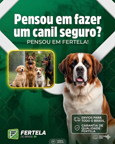 Tela Alambrado 1,50 Altura X 25 Metros Malha 7 Cm Fio 14