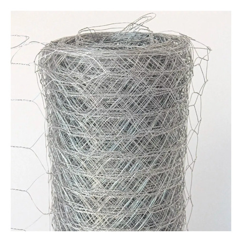 Tela De Arame Fio 23 1,80x50m Galvanizado P/ Galinheiro