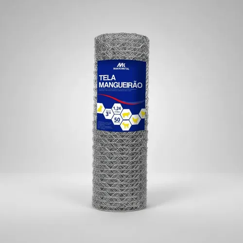 Tela mangueirao 120x50m fio18 porco makrometal frete gratis