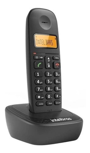 Telefone Sem Fio Intelbras Ts 2510 Preto Preto