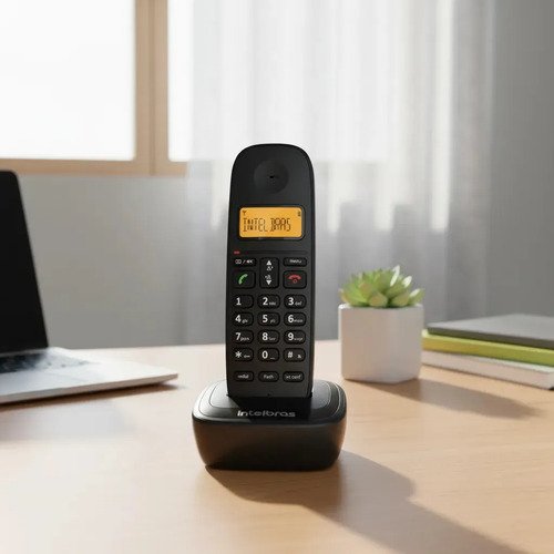 Telefone Sem Fio Intelbras Ts 2510 Preto Preto