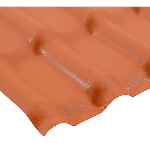 Telha Plana PVC 2.41x0.88m Cerâmica Nortelit Unidade