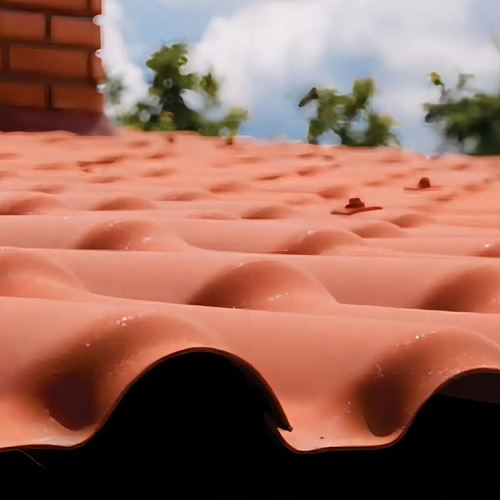 Telha Plana PVC 2.41x0.88m Cerâmica Nortelit Unidade