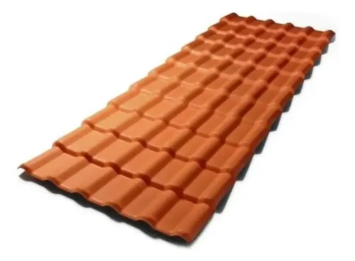 Telha pvc plan precon 242x088m terracota