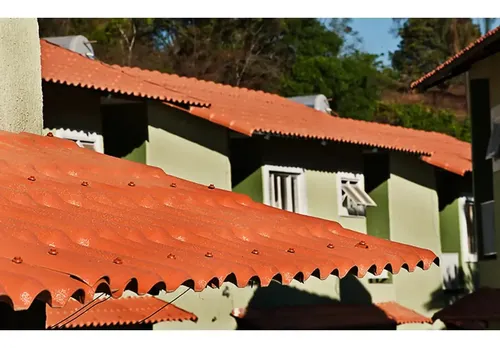 Telha Pvc Plan Precon 2.42x0.88m Terracota