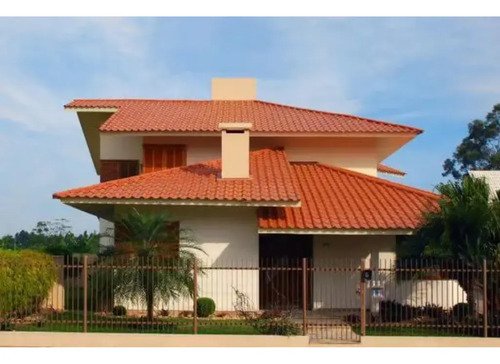 Telha Pvc Plan Precon de PVC Cerâmica 3,30m x 88cm Laranja