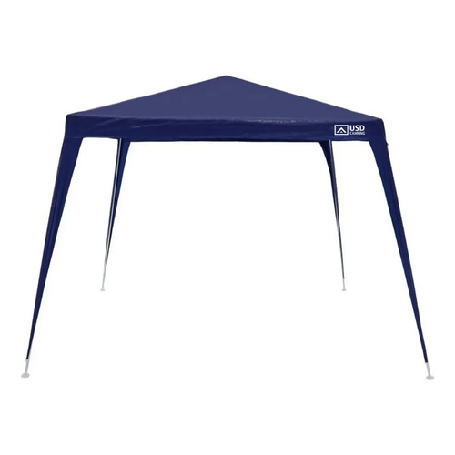 Tenda gazebo azul polietileno 3x3 metros desmontavel camping