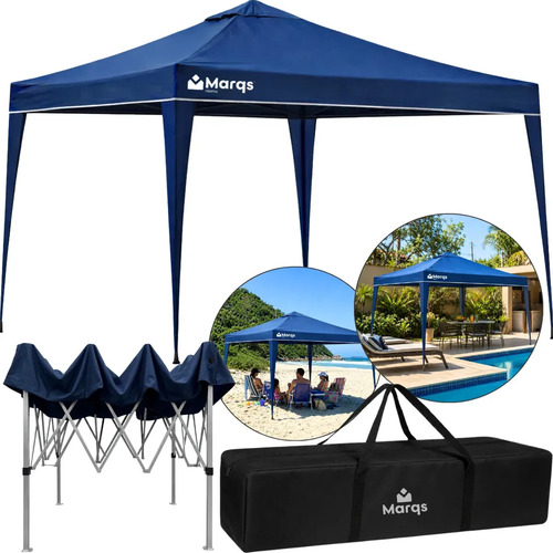 Tenda gazebo sanfonada articulada desmontavel 3x3 metros mar 1