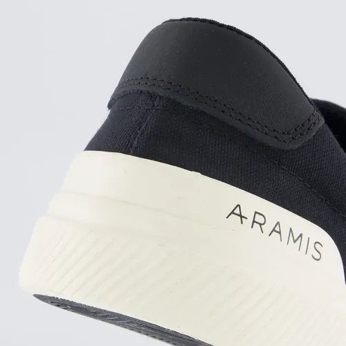 Tênis Aramis Daily Slip Canvas Preto