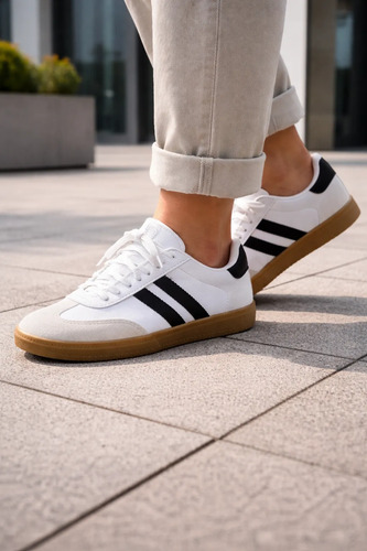 Tenis feminino casual samba street conforto leve premium