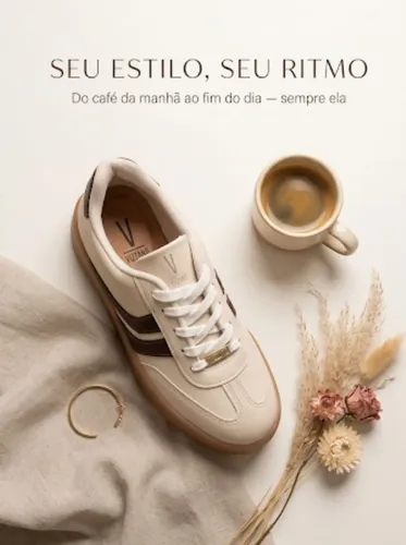 Tenis Feminino Casual Vizzano Samba Flataform Conforto Leve