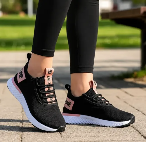 Tenis feminino ortopedico caminhada academia corrida fitness