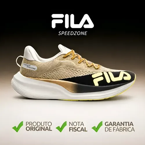 Tenis fila masculino racer speedzone corrida oferta original