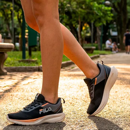 Tênis Fila Rise Up Feminino Confortável Mesh Leve Esportivo