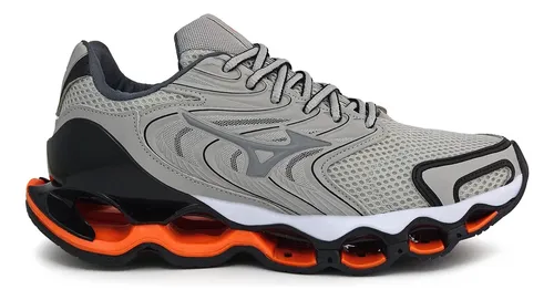 Tenis masculino wave mizuno 12s academia treino caminhada