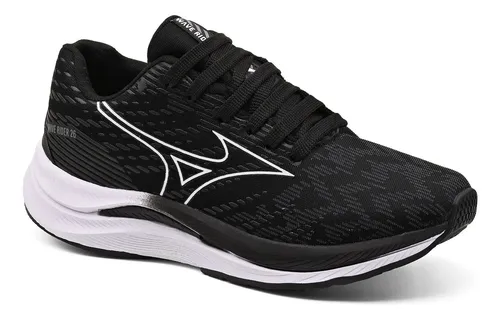Tenis mizuno wave rider academia corrida e acaminhada full