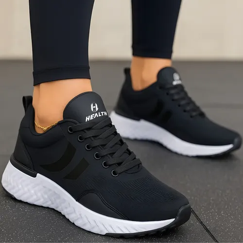Tenis ortopedico feminino academia casual running corrida