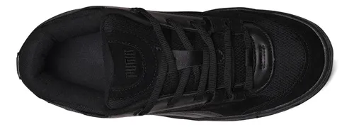 Tênis Puma 180 Skate Robusto Confortável Macio Camurça Black