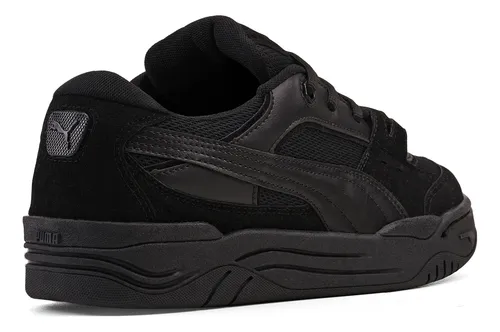 Tênis Puma 180 Skate Robusto Confortável Macio Camurça Black