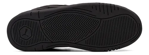 Tênis Puma 180 Skate Robusto Confortável Macio Camurça Black