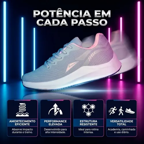 Tênis Sneeks Feminino Casual Academia Treino Promoção