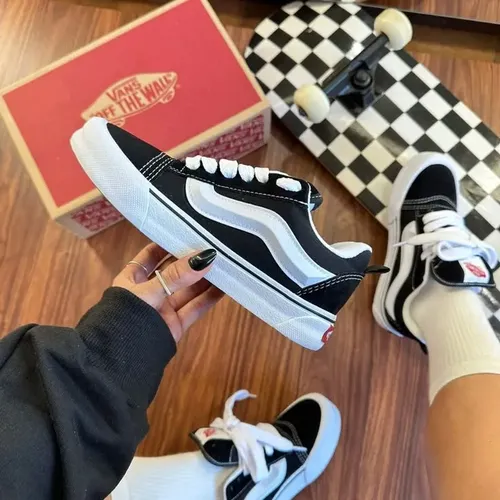 Tênis Vans Knu Skool Unissex Casual Chunky Retrô Anos 90