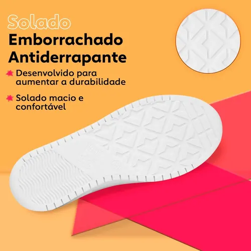Tênis Vizzano Casual Feminino Plataforma Leve Ultra Conforto