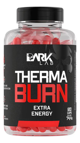 Termogenico therma burn 210mg de cafeina 120 caps dark lab s