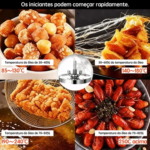 Termômetro Espeto Culinário Para Grill Churrasqueira E Forno