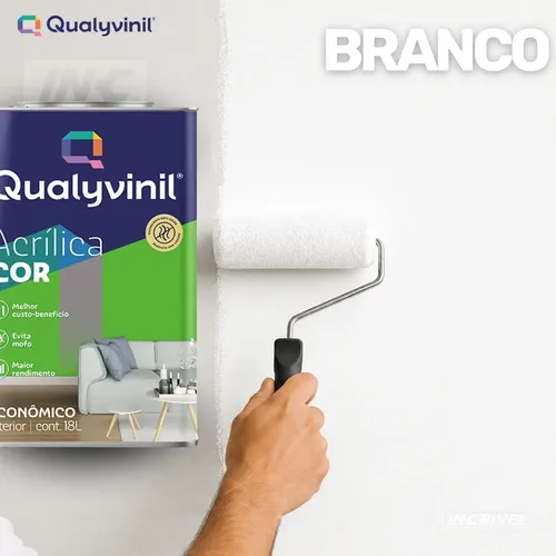Tinta Acrilica Nova Cores Fosco Mais Econômica