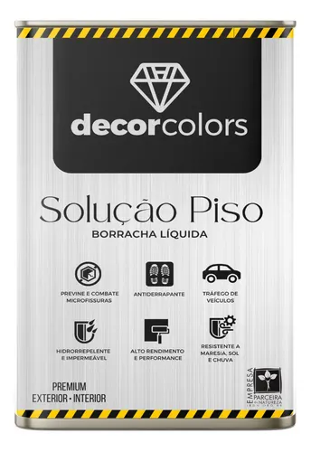 Tinta solucao piso premium 18 l decor colors