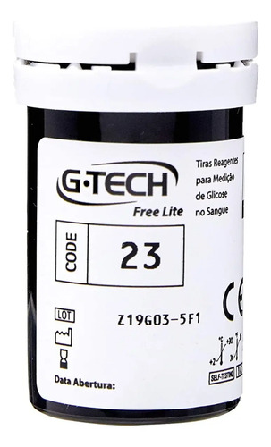 Tiras reagentes G-TECH Lite 50 Tiras