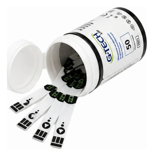 Tiras reagentes G-TECH Lite 50 Tiras