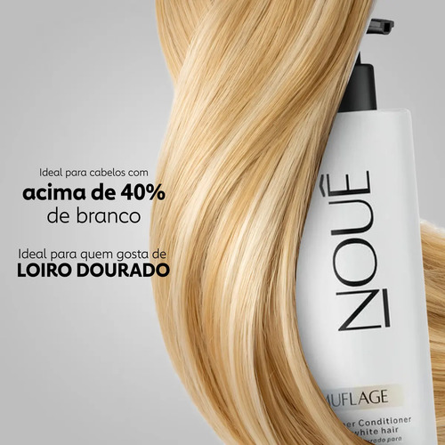 Tonalizante Capilar Nouê Camuflage Light 140ml Loiro Loiro