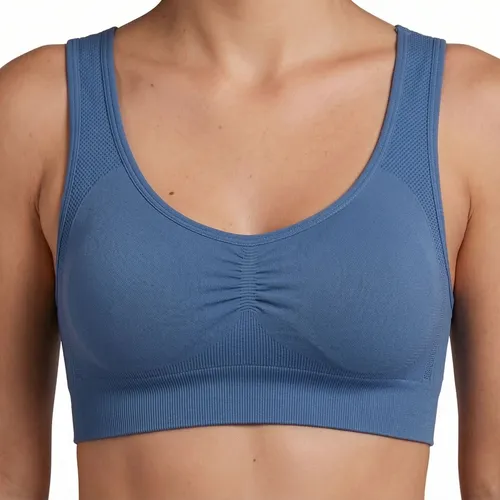 Top academia feminino selene poliamida zero transparencia