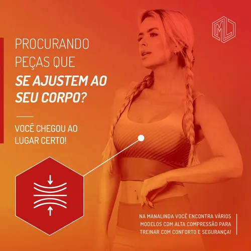 Top Feminino Manalinda P/ Treino Academia Confortável
