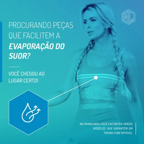 Top Feminino Manalinda P/ Treino Academia Confortável