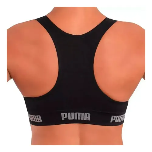 Top Puma Original Feminino Alta Sustentação Academia Fitness