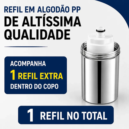 Torneira Com Filtro Com Purificador de Agua Gourmet Tubo Flexível e Bica Movel De 1/4 Volta Cromada A Mais Vendida Cromado Brilhante