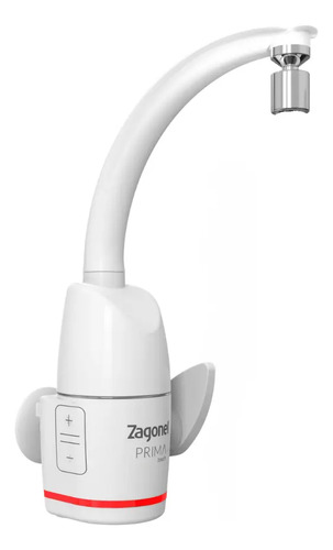 Torneira eletrica zagonel prima touch paredebancada branca