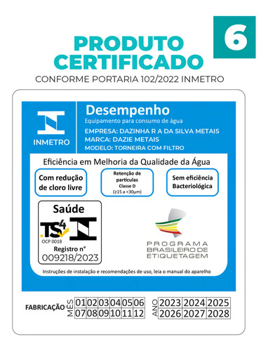 Torneira Gourmet Com Filtro Bancada Bica Abs Flexível Inox Móvel Cromada para Cozinha Tipo Mesa Balcão Pia Água Filtrada Limpa Filtragem Carvão Ativado 1/4 de Volta Chuveirinho Dois Modos de Jato