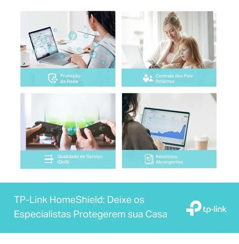 TP-Link Deco X50(2-pack) Roteador Mesh Wifi6 AX3000 Cobre até 420m²