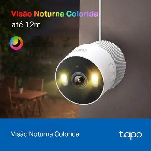 TP-Link Tapo C113 Câmera de Segurança Wifi 2K 3MP IP65 Interna Externa