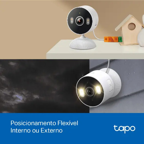 TP-Link Tapo C113 Câmera de Segurança Wifi 2K 3MP IP65 Interna Externa